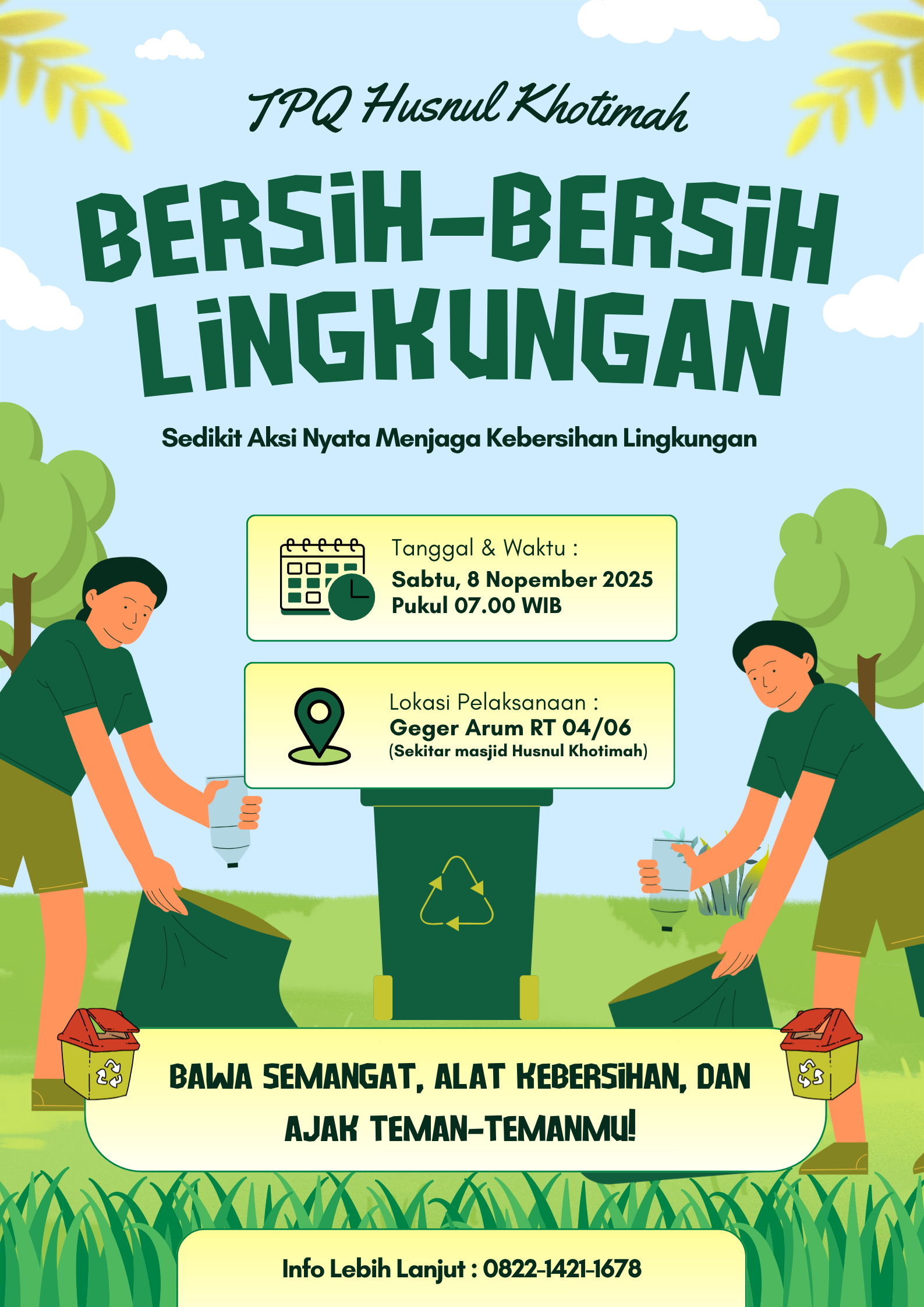 Bersih-bersih Lingkungan #1