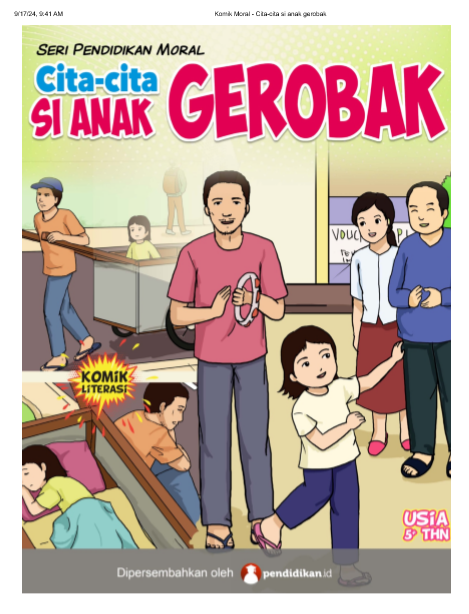 Cita-cita si Anak Gerobak