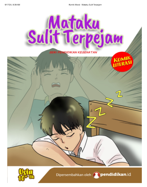 Mataku Sulit Terpejam